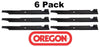 6 Pack Oregon 93-008 Mower Blade for Lastec P-128 61"