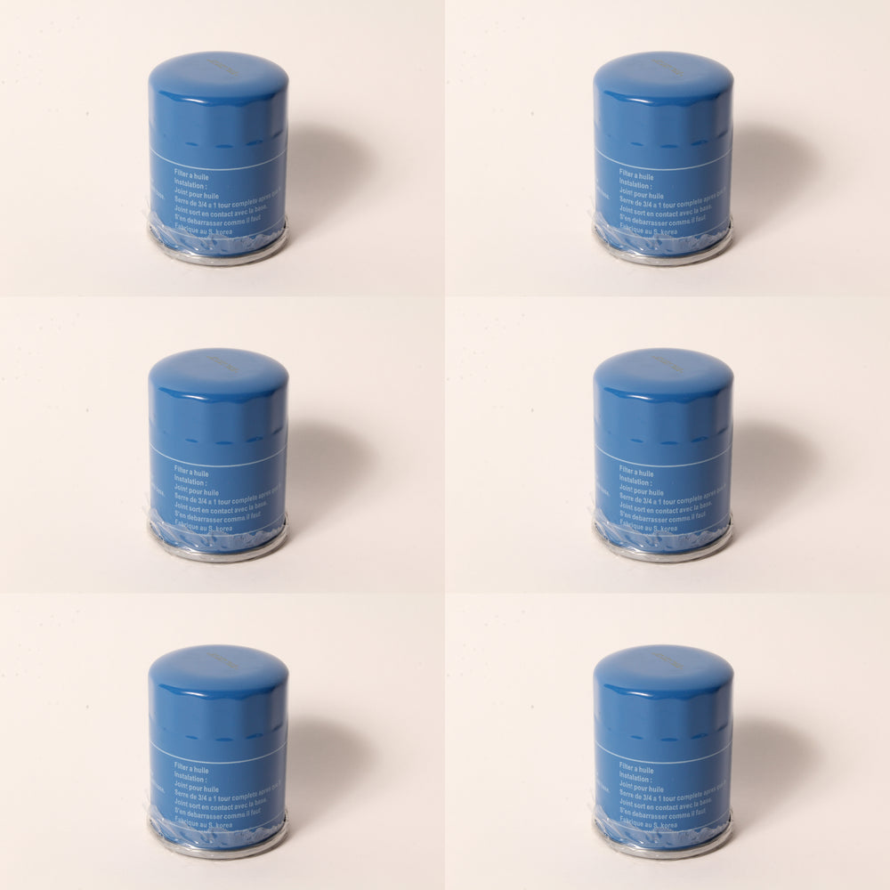 6 Oil Filters For Honda 15400-PLM-A02PE 15400-PLM-A01PE JD AM101378 30401-37580
