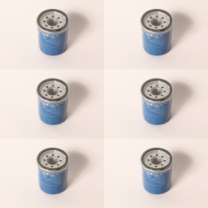 6 Oil Filters For Honda 15400-PLM-A02PE 15400-PLM-A01PE JD AM101378 30401-37580