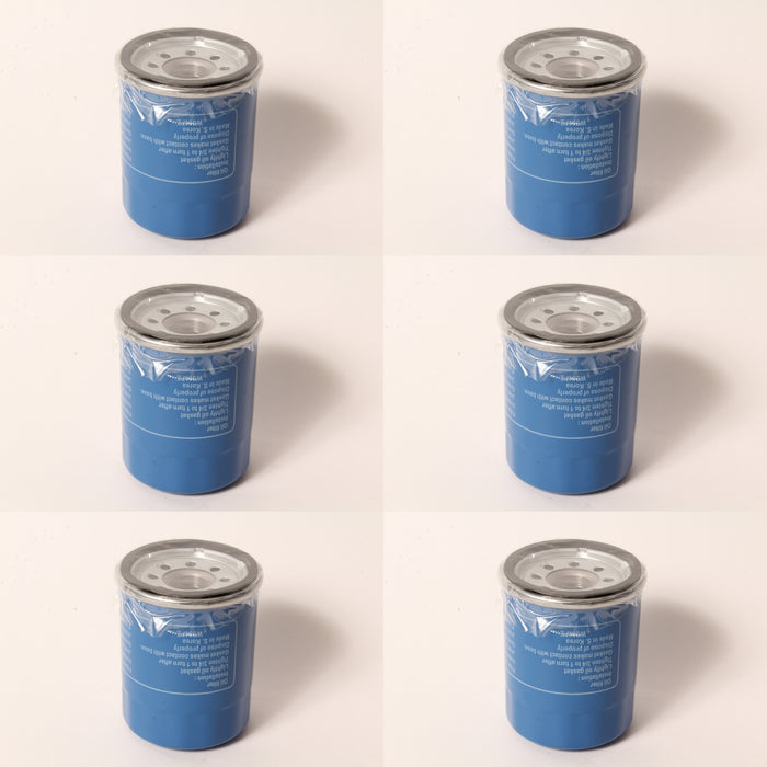 6 Oil Filters For Honda 15400-PLM-A02PE 15400-PLM-A01PE JD AM101378 30401-37580