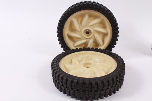 2 Pack Genuine MTD 934-04348 Cog Wheel Beige 8" x 2.125" OEM Replaces 634-04348