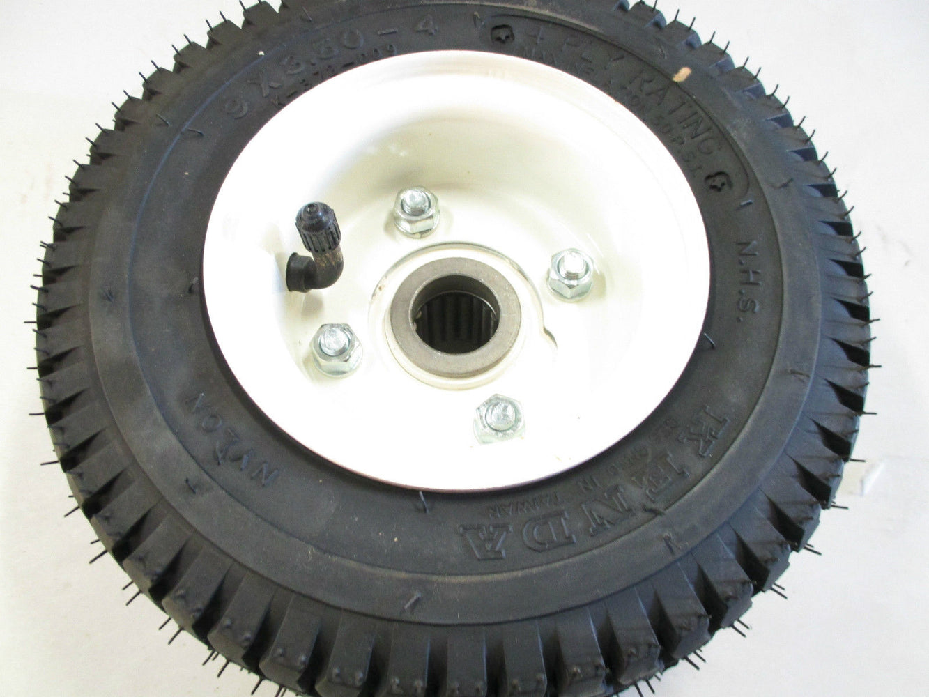 Martin 9354DB225OFV 9X350-4 4 Ply Turf Wheel & Tubeless Tire 1" OCRB