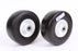 2 Pack Martin 9354DC-U-EM Flat Free Front Caster Wheel For Exmark 513648 9x350-4