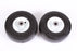 2 Pack Martin 9354DC-U-EM Flat Free Front Caster Wheel For Exmark 513648 9x350-4