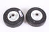 2 Pack Martin 9354DC4-EM Pneumatic Wheel Assy Smooth 9x350-4 Fits Exmark 513648