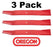 3 Pack Oregon 94-022 Mower Blade for Toro 56-2390