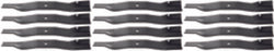 12 Pack Oregon 94-038 Mower Blade 19-1/4"