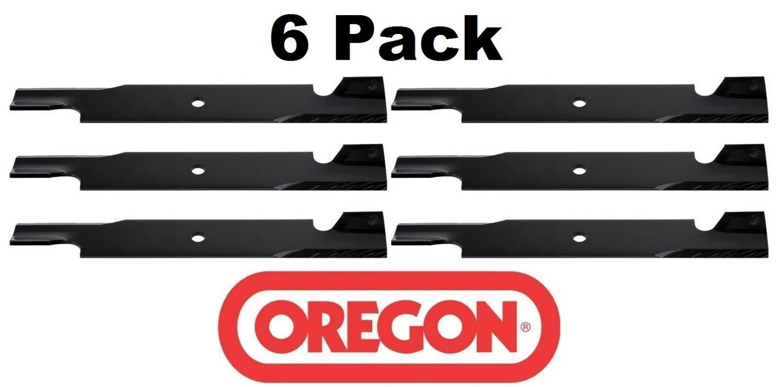 6 Pack Oregon 94-053 Mower Blade Fits Bobcat 32022