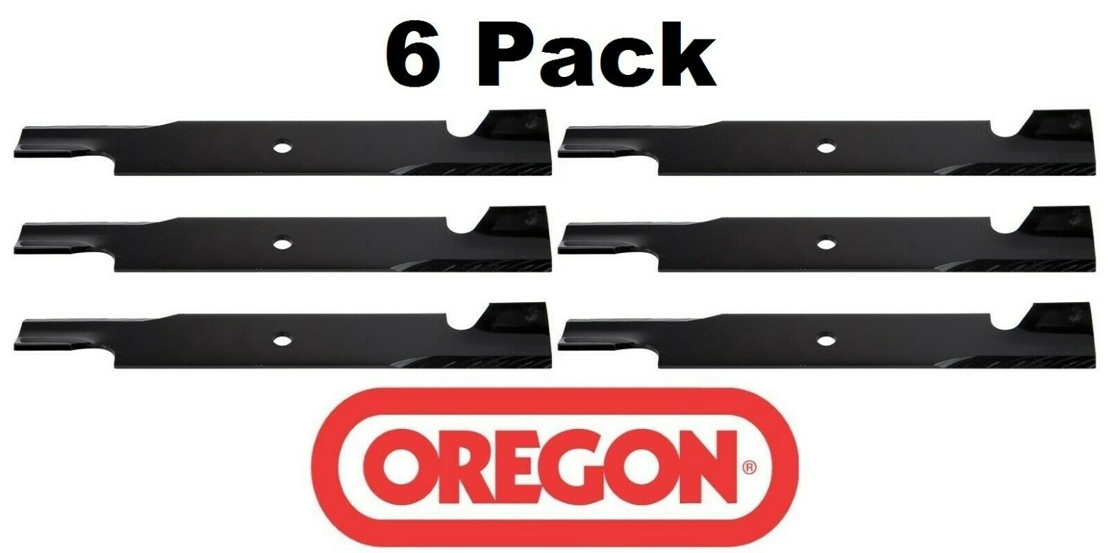 6 Pack Oregon 94-053 Mower Blade Fits Ferris 5101756S