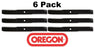 6 Pack Oregon 94-068 Mower Blade Fits Exmark  110-6568-03 117-5372-03