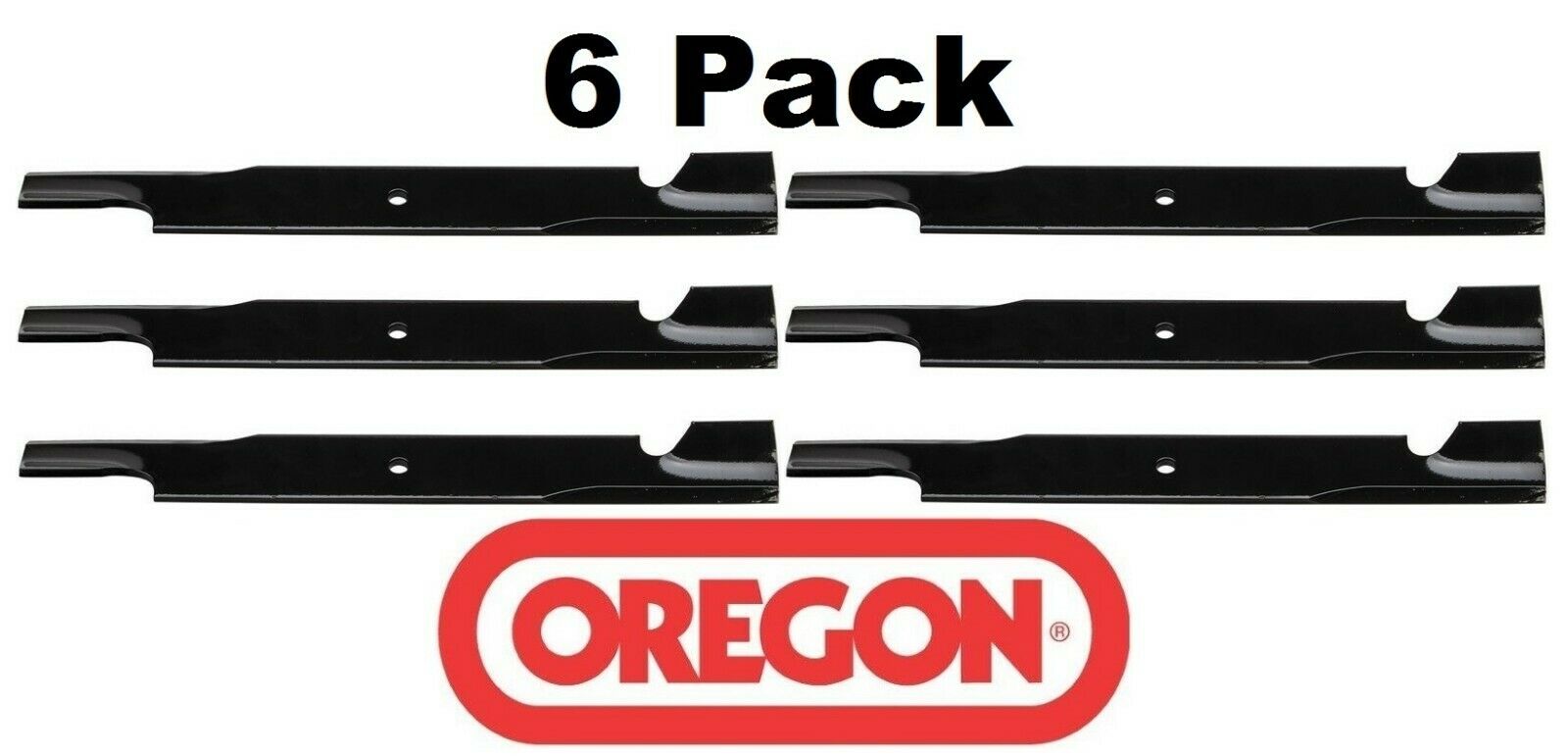 6 Pack Oregon 94-072 Mower Blade Fits Jacobsen 112111-02