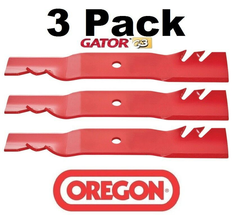 3 Pack Oregon 94-615 Gator G3 Mower Blade Fits Ariens 00272900