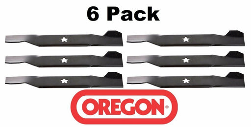 6 Pack Oregon 95-006 Mower Blade Fits AYP Husqvarna Sears 130652 532130652 44"