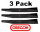 3 Pack Oregon 95-014 Mower Blade Fits Husqvarna 532025034 100140M