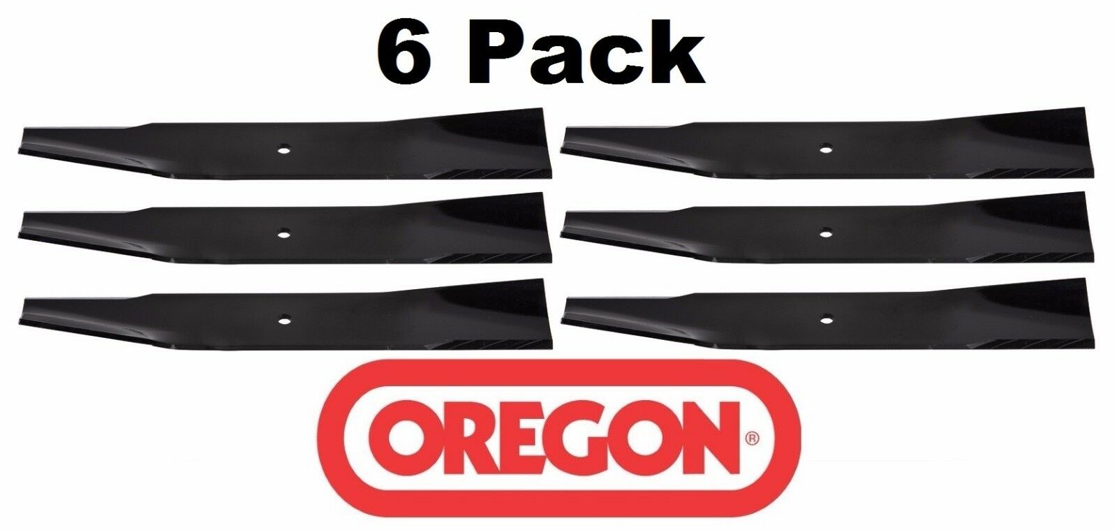 6 Pack Oregon 95-014 Mower Blade for Husqvarna 532025034 532106635 532122265 44"