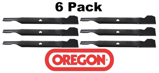 6 Pack Oregon 95-018  Blade Fits AYP 137380