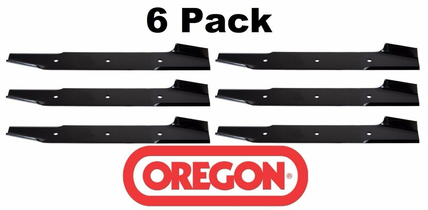 6 Pack Oregon 95-031 High Lift Mower Blade for Husqvarna 532121263 532143978 38"