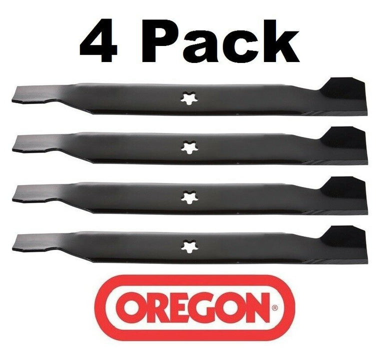 4 pack Oregon 95-038 Mower Blade Fits Dixon 539119860