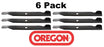 6 pack Oregon 95-038 Mower Blade Fits Dixon 539119860