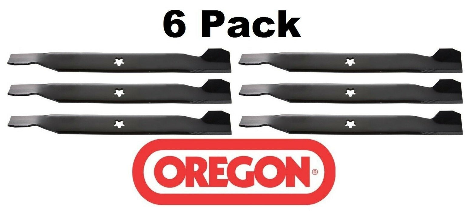 6 pack Oregon 95-038 Mower Blade Fits Dixon 539119860