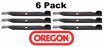 6 Pack Oregon 95-038 HD Mower Blade for Husqvarna 532138497 532127842 38"