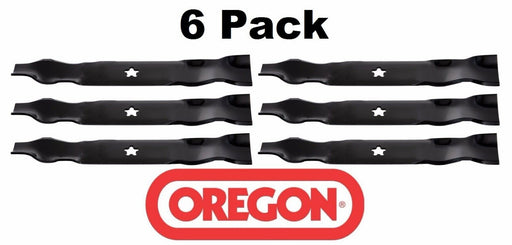 6 Pack Oregon 95-045 Mower Blade for Husqvarna 532145708 532152443 46"