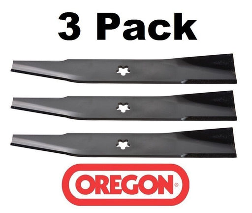 3 Pack Oregon 95-049 HD Mower Blade for AYP Sears 130652 44"