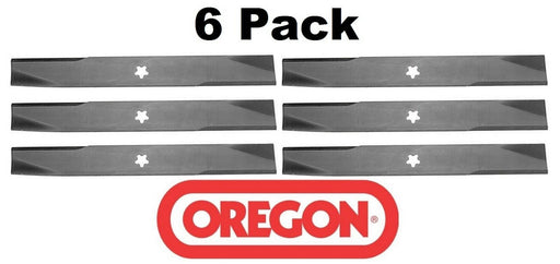 6 Pack Oregon 95-050 Blade Fits AYP 137380