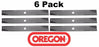 6 Pack Oregon 95-050 High Lift Blade Fits Husqvarna 532137380 532-137380 50"