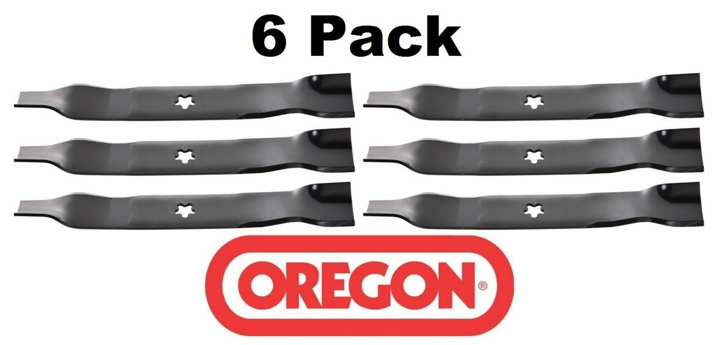 6 Pack Oregon 95-052 Mower Blade fits Craftsman 157033 170698 176084