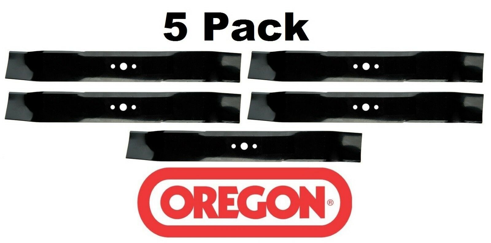 5 Pack Oregon 95-071 Mower Blade Fits Craftsman 159267