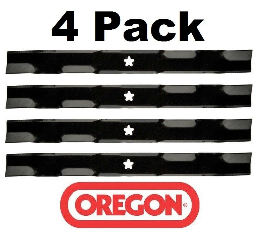 4 Pack Oregon 95-074 Mower Blade Fits Dixon 532405380