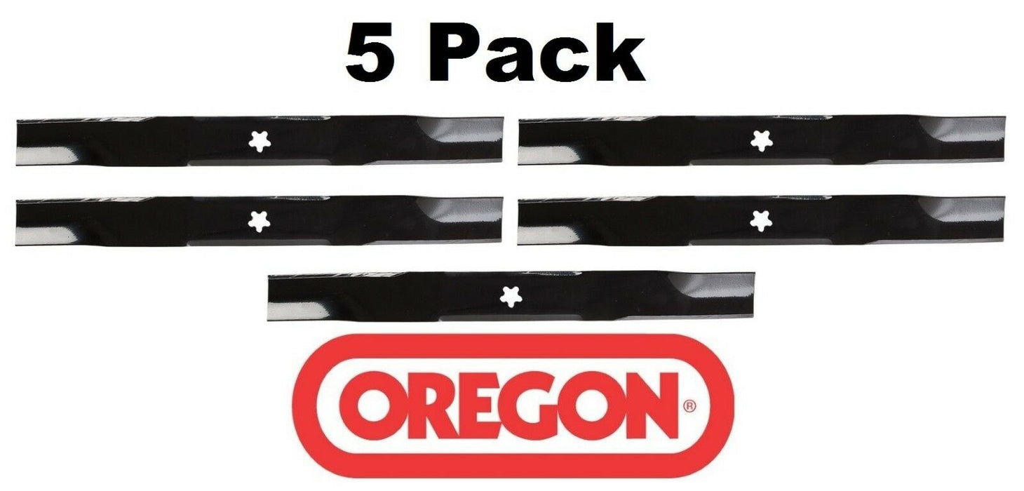 5 Pack Oregon 95-076 Mower Blade Fits Dixon 420463 421825 532420463