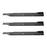 3 Pack Oregon 95-078 Mower Blade  Fits Dixon 539105711