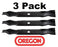 3 pack Oregon 95-082 Mower Blade Fits Dixon 532187756