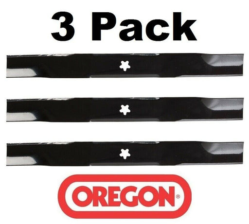 3 Pack Oregon 95-084 Mower Blade Fits Kees 539112078