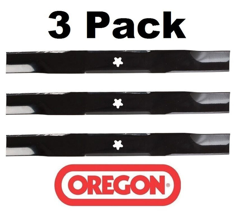 3 Pack Oregon 95-084 Mower Blade for Husqvarna 112078 42" EZ Mowers