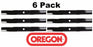 6 Pack Oregon 95-084 Mower Blade for Husqvarna 112078 42" EZ Mowers