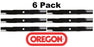 6 Pack Oregon 95-085 Mower Blade Fits Dixon 10782 10881 510417801