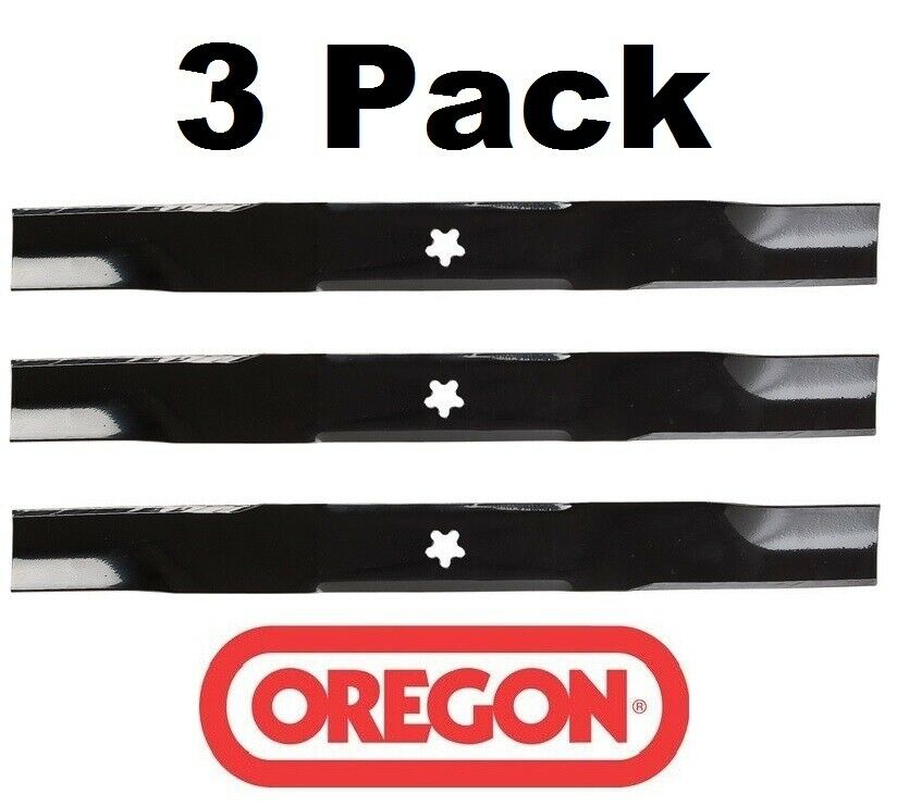 3 Pack Oregon 95-086 Mower Blade Fits Kees 539113312