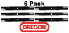 6 Pack Oregon 95-087 Mower Blade Fits Dixon 539113425 575296401