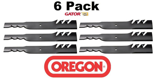 6 Pack Oregon 95-607 Gator G3 Mower Blade Fits AYP 917122265X