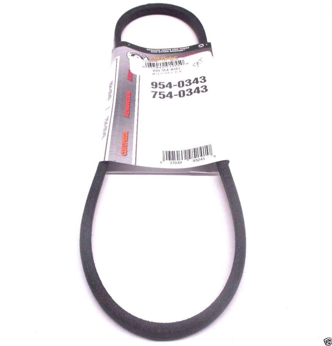 Genuine MTD 954-0343 Drive Belt For Troy Bilt Cub Cadet Craftsman White 754-0343