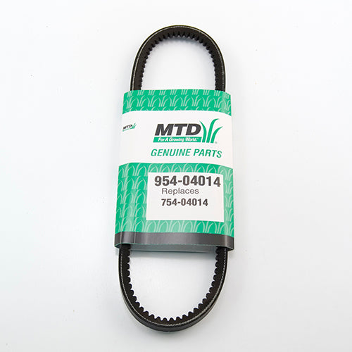 Genuine MTD 954-04014 Auger Drive Belt OEM