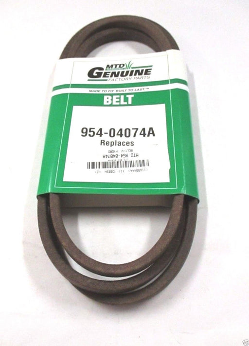 Genuine MTD 954-04074A Hydro V Belt Fits Huskee Yard Machines Yard-Man Cub Cadet