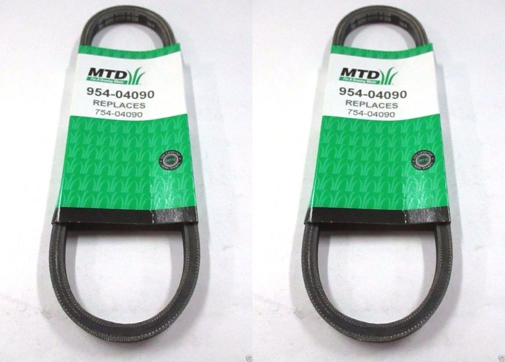 2 Pack MTD 954-04090 Forward Drive Belt Fits Troy-Bilt Craftsman GW-1916657 OEM