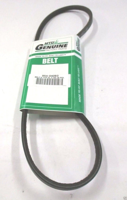 Genuine MTD 954-04093 Drive Belt Fits Troy-Bilt Yard-Man 754-04093 OEM