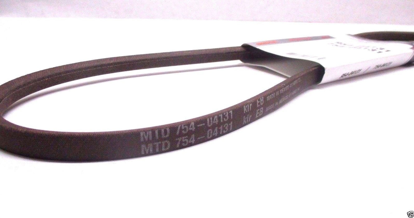 Genuine MTD 954-04131 Auger Belt For Cub Cadet Troy Bilt Craftsman 754-04131 OEM