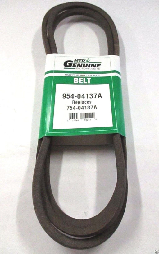 Genuine MTD 954-04137B Deck Belt Fits Craftsman Cub Cadet Troy-Bilt Yard-Man OEM