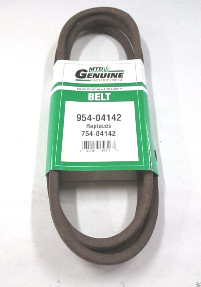 Genuine MTD 954-04142 PTO Belt Fits Huskee Yard Machines Yard-Man MTD Gold OEM